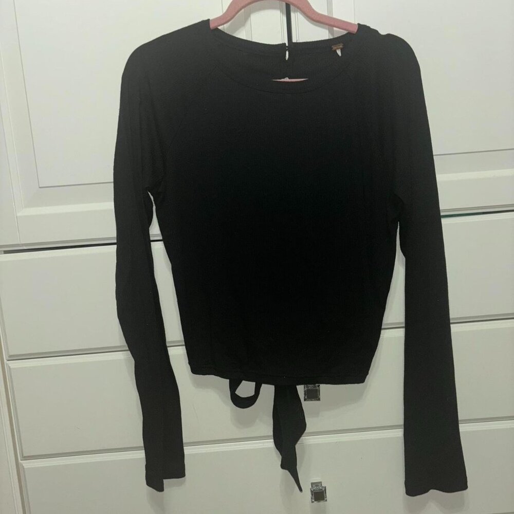 Free people Ribbed open back